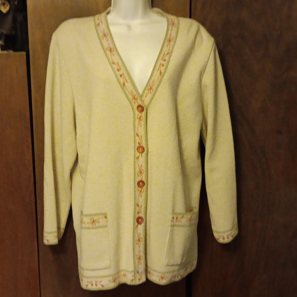 FRANCE BEIGE JACKET WITH TRIM 16 /18